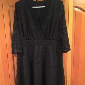 Beautiful black lace dress